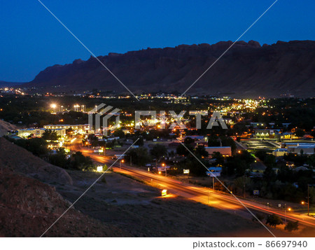 美國猶他州摩押夜景 美國猶他州摩押夜景 86697940