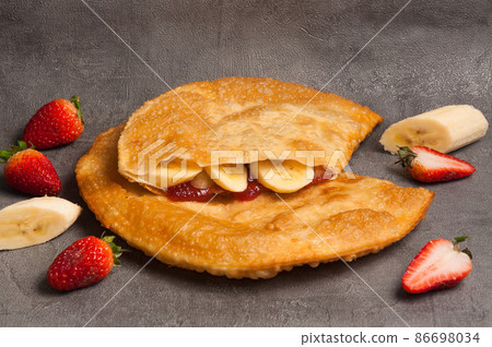cheburek with alternative filling cheburek with alternative filling 86698034