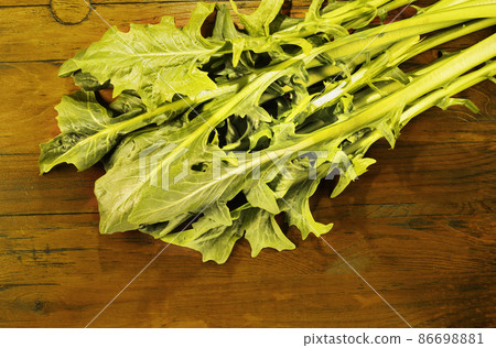 Green leaves of chicory catalogna 86698881