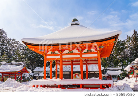 Snow Nangu Shrine <Fuwa District, Gifu Prefecture> Snow Nangu Shrine <Fuwa District, Gifu Prefecture> 86699580