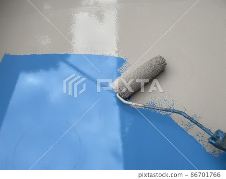 Urethane waterproof top coat application Urethane waterproof top coat application 86701766