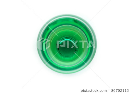 Glass of party shot isolated on white background Glass of party shot isolated on white background 86702113