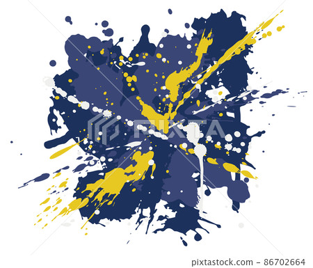 Colorful splash background decoration, dripping ink, splashes with momentum 86702664