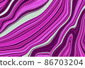 Fluid art. Marble ink colorful. Pink marble pattern texture abstract background. can be used for background or wallpaper, Flow ink 86703204