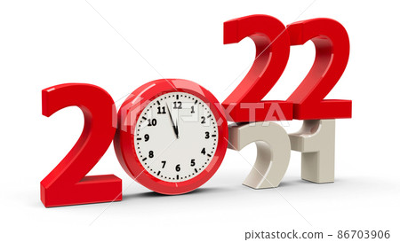 2021-2022 Clock dial #2 86703906