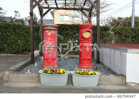 Chiba Kujukuri Maru Post Scenery (Toyoumi Post Office) Chiba Kujukuri Maru Post Scenery (Toyoumi Post Office) 86704947