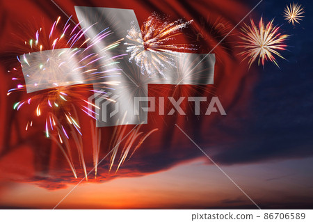 Flag of Switzerland for Independence day Flag of Switzerland for Independence day 86706589