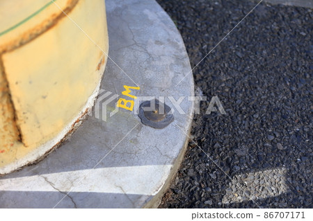 Benchmark (reference level point of height) image 86707171