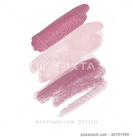 Abstract hand painted composition, hand drawn art 86707499