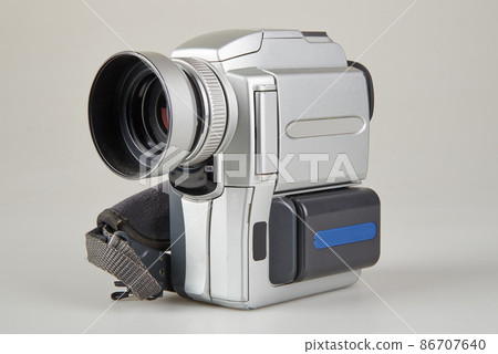 Digital Video Handycam from side view 86707640