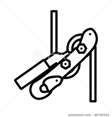 Alpinist Rope Ascender Icon 86709365