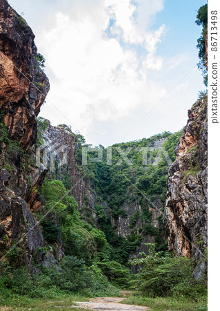 landscape of valley in Phatthalung province Southern of Thailand. landscape of valley in Phatthalung province Southern of Thailand. 86713498