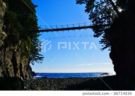 城崎海岸吊橋 86714836