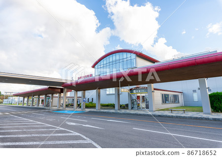 秋田縣北秋田市大館能代機場晴 86718652