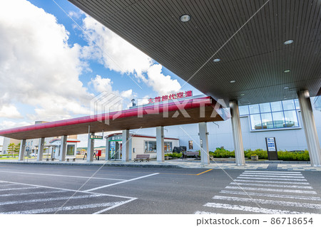 秋田縣北秋田市大館能代機場晴 秋田縣北秋田市大館能代機場晴 86718654