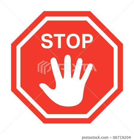 停車標誌 停車標誌 86719204