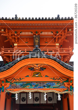 EOSRP. 愛媛道後，伊佐庭八幡宮。 86720109