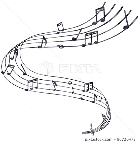 Dancing day and decor watercolor clipart png 86720472