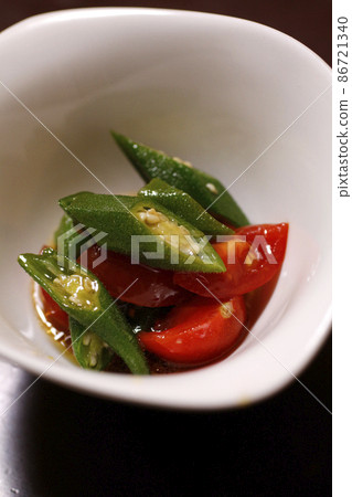 秋葵番茄沙拉 秋葵番茄沙拉 86721340