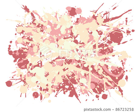 Pop splash background decoration, dripping ink, splashes with momentum 86723258