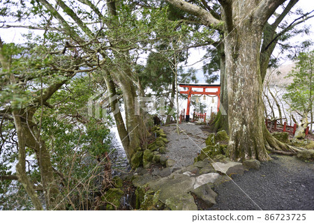 Kuzuryu Shrine Hongu Torii Kuzuryu Shrine Hongu Torii 86723725