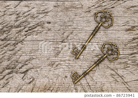 Antique key Antique key 86723941