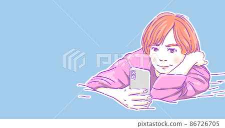 Drawing of a person 86726705
