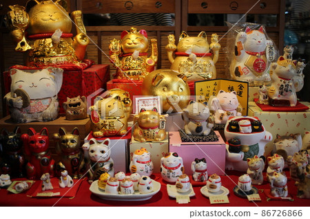 招財貓 招財貓的形象 招財貓 招財貓的形象 86726866