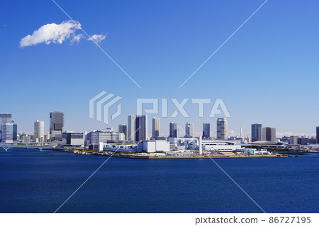 Bay area Tokyo Bay coastal scenery Bay area Tokyo Bay coastal scenery 86727195