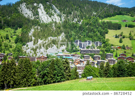 Village of La Clusaz, France Village of La Clusaz, France 86728452