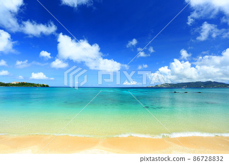 Okinawa main island Nago's beautiful sea Okinawa main island Nago's beautiful sea 86728832