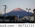 富士日落 86732133