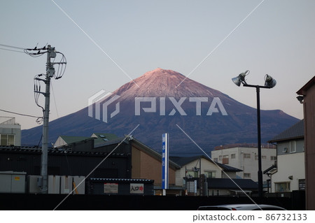富士日落 86732133