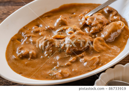 Homemade beef stroganoff Homemade beef stroganoff 86733919