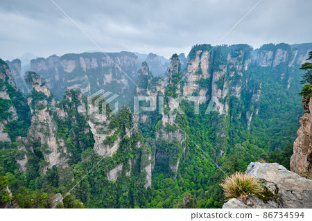 Zhangjiajie mountains, China 86734594