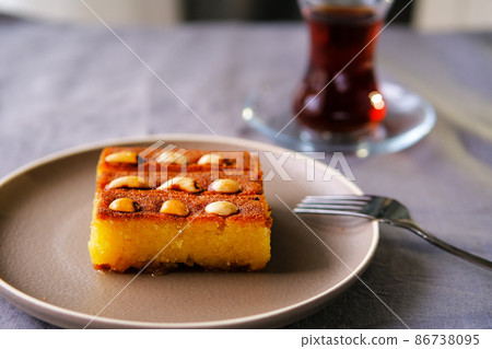 Sambali, traditional Turkish dessert from Izmir. Sambali, traditional Turkish dessert from Izmir. 86738095