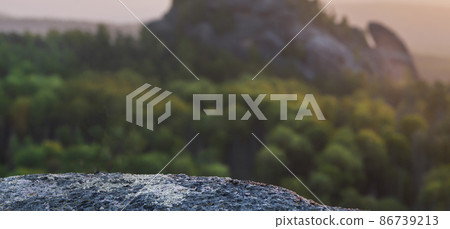 mockup - copyspace natural background. mountains and clean air for text or eco-friendly product or cosmetics mockup - copyspace natural background. mountains and clean air for text or eco-friendly product or cosmetics 86739213