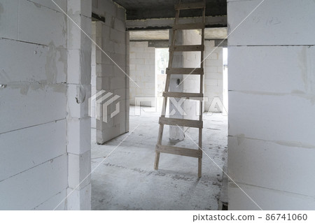 newly constructed room interior newly constructed room interior 86741060