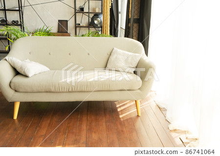 Stylish living room interior Stylish living room interior 86741064