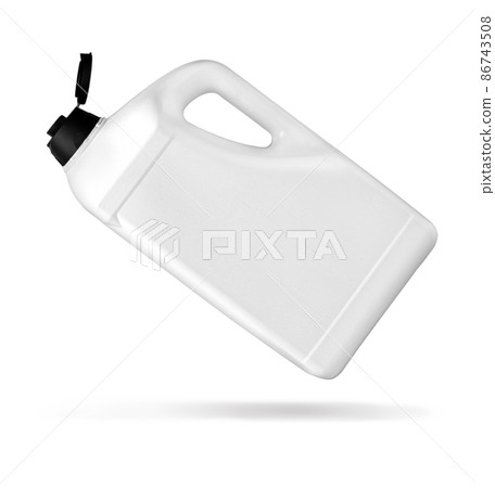 White Plastic Blank Container Canister White Plastic Blank Container Canister 86743508