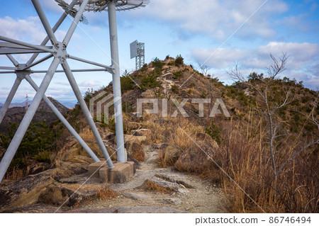 Beautiful scenery of the Harima Alps in Takasago City, Hyogo Prefecture, Japan 86746494