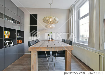 Luxury and beautiful dining room interior design Luxury and beautiful dining room interior design 86747149