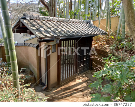 林富美子紀念館，竹林環繞的後門[東京都新宿區] 86747257