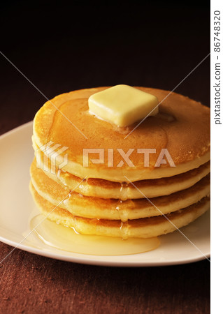 黃油和蜂蜜煎餅 86748320