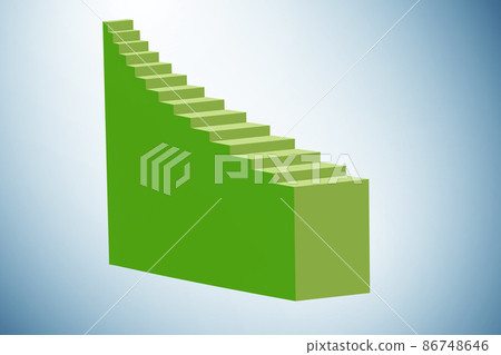 Career ladder professional concept - 3d rendering 86748646