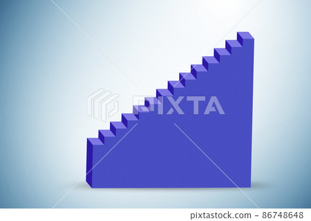 Career ladder professional concept - 3d rendering Career ladder professional concept - 3d rendering 86748648