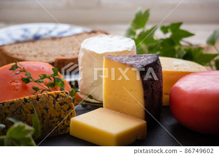 Various cheeses (2) 86749602
