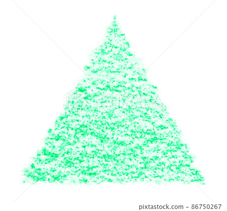 Triangle symbol illustration drawn with crayon Blue-green pass included Other colors available Triangle symbol illustration drawn with crayon Blue-green pass included Other colors available 86750267