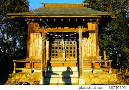 Asama Shrine at the summit of Mt. Fuji in Iwafune Town, Tochigi Prefecture Asama Shrine at the summit of Mt. Fuji in Iwafune Town, Tochigi Prefecture 86750893