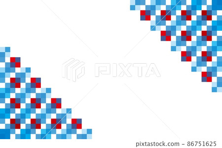 Frame geometric pattern white background Frame geometric pattern white background 86751625